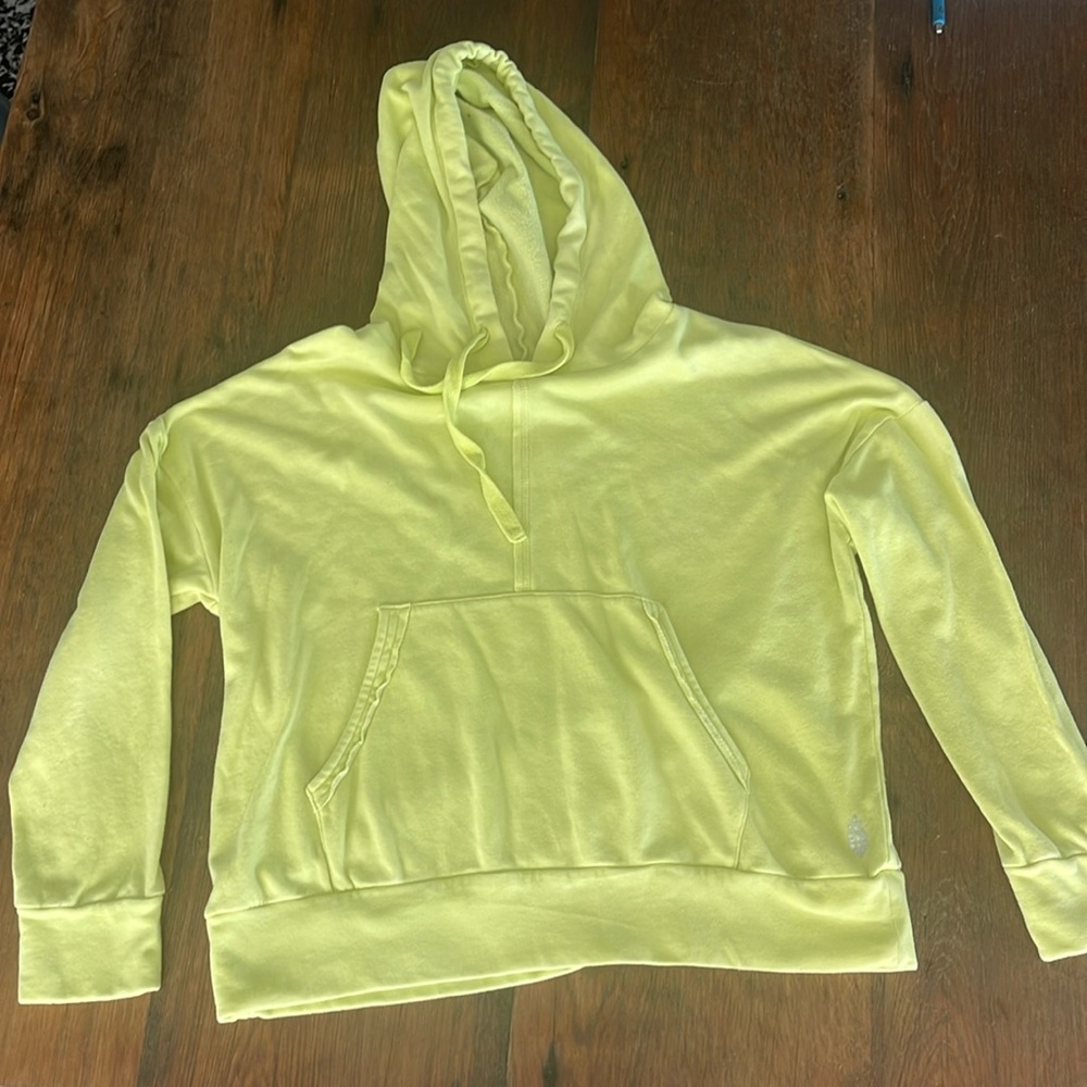 Free People Cropped Hoodie Size XS